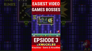 THE EASIEST BOSSES IN VIDEO GAMES #3 & Knuckles Knuckles - Sonic & Knuckles #shorts #sonic #knuckles