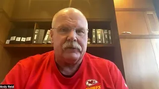 Andy Reid discusses Travis Kelce comments about Chris Jones holdout