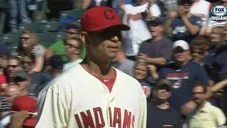 CWS@CLE: Carrasco fans eight in 8 2/3 shutout frames