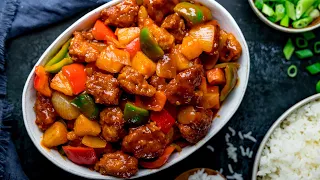 A true takeaway classic!  How to make sweet and sour pork!