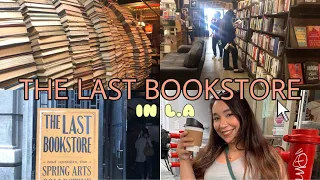 BOOK SHOPPING AT THE LAST BOOKSTORE IN L.A ! vlog & haul