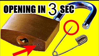 How to unlock a Paddle Lock Easily