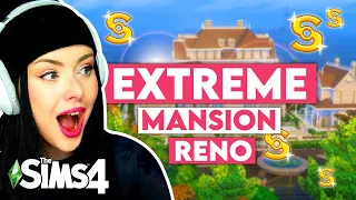 I Tried to Renovate the MOST EXPENSIVE MANSION in The Sims 4