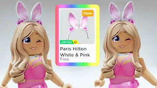 GET THESE FREE PARIS HILTON BUNNY EARS NOW 😍🥵 *LIMITED EVENT*