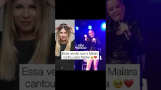 Maiara e Maraísa fazem linda versão da música "todo mundo menos você" - homenagem Marília Mendonça😣