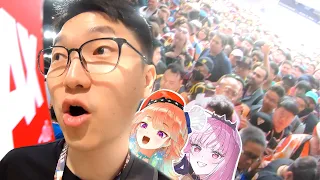 This is the CRAZIEST Anime Expo I've EVER been to 【hololive goes to LA】