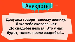 Анекдоты! До Свадьбы не Дам! Подборка Веселых Анекдотов! Юмор! Смех!