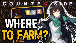 BEST PLACE TO FARM FOR GLOBAL PLAYERS! | Counter:Side