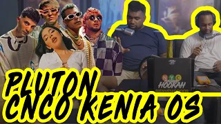 CNCO, Kenia OS   Plutón Official Video (reaccion) NYC Fumando Hookah