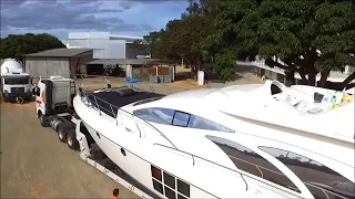 Yacht Vocalist Gusttavo Lima - Largest transport made for Capitólio / MG HD - Recorded by Drone