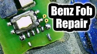 Mercedes Benz key Fob Repair - Fragile IR Emitter soldering technique