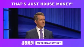 Overheard On Set: 'That's Just 'House Money'' | JEOPARDY!