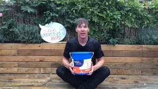 Benedict Cumberbatch's Ice Bucket Challenge for #MND
