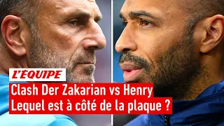 Ligue 1 - Qui de Michel Der Zakarian ou Thierry Henry a la meilleur analyse sur le niveau de la L1 ?