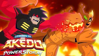 Earth and Fire Fury | AKEDO: Ultimate Arcade Warriors | S02E10