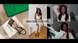 WHAT I GOT FOR MY BIRTHDAY | HIGH STREET & BOTTEGA VENETA - LUXURY UNBOXING HAUL | AYOMIDEMXO