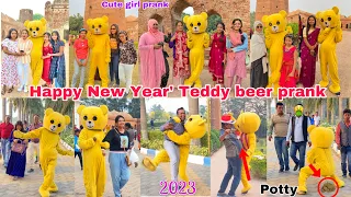 Happy new year 2023 😍🤞 Teddy bear best funny video in 2022 last day 🤣😂 Teddy boy 👦