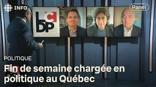 Que retenir d'une fin de semaine de rassemblements politique?  | Les Coulisses du pouvoir