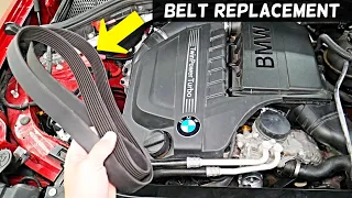 SERPENTINE BELT REPLACEMENT BMW N55 335i 535i 435i 635i M235i X1 X3 X4 X5 X6 XDRIVE35i SDRIVE35i M2