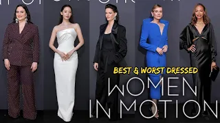 TOP 10 BEST & WORST DRESSED AT THE KERING WOMEN IN MOTION AWARDS 2024!