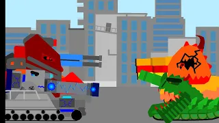 Monster Attack - Cartoons about tanks