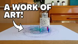 Scribbles - The Art Robot! (Easy DIY Electronics Project for Kids)