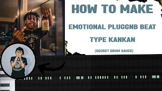 HOW TO MAKE EMOTIONAL PLUGGNB BEATS TYPE KANKAN (FL Studio Tutorial) | SILENT COOKUP (Prod.JmS)