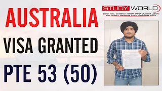 Australia Visa Granted With PTE | Top Australia study Visa Expert in Chandigarh