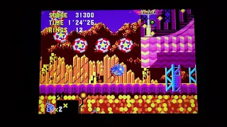 Playing Sonic CD Sega CD on Analogue Mega SG