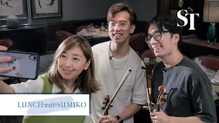 TwoSet Violin on Blackpink, haters and friendship | Lunch with Sumiko