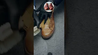 ASMR🎙Shoe Shine Without Talking: PIKOLINOS leather ankle boots