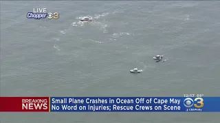 Small Plane Crashes In Ocean Off Of Cape May
