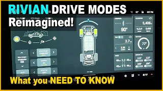 FIRST LOOK - Rivian Drive Modes Reimagined