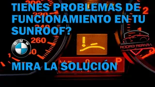 Tienes fallas en el funcionamiento en el sunroof o quemacocos? Aca está la solución!