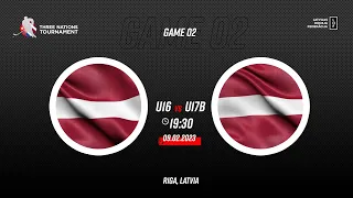 Three Nations Cup U-16 | Latvija U-16 - Latvija U-17 B | 2023