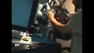 Como trabaja un proyeccionista de cine - Funcionamiento de un proyector de 35mm