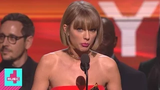 Taylor Swift Acceptance Speech - Best Album | GRAMMYs 2016