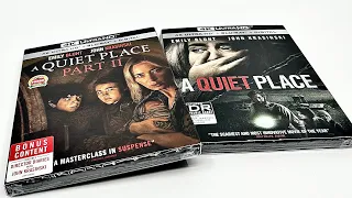 A Quiet Place 1 & 2 4K Blu-Ray Unboxing