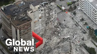 Surfside building collapse: Death toll rises to 9 after more bodies discovered, says mayor | FULL