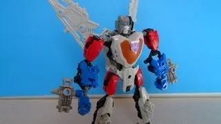 CONSTRUCT-BOTS STARSCREAM SCOUT CLASS TRANSFORMERS BUILD REVIEW