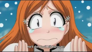 Nel's hugging Ichigo and Orihime is jealous | funny moments