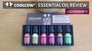 COOLCOW essential oils  + GIVEAWAY !!!