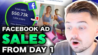 Facebook Ads That MAKE SALES FROM DAY ONE! | $100/DAY Facebook Ads For Dropshipping 2020 (Beginner)