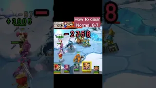 how to clear normal stage 8-7