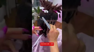 How to retouch/Retwist dreadlocks