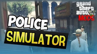 GTA V MODS - Обзор #1 [Police Simulator]