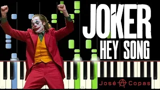 Joker - Rock & Roll Part II (Hey Song) | Stairs dance song (Piano Tutorial + Partitura)