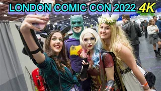 4K | MCM London Comic Con | 27-29 May | 2022 Summer Walking Tour | #comiccon #comics #londonwalks