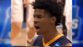 Murray State Guard Ja Morant has a spectacular Triple Double vs. Marquette (3/21/2019)