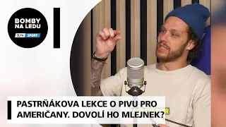 Pastrňák dal Američanům lekci o pivu. Dovolí ho Mlejnek hráčům?